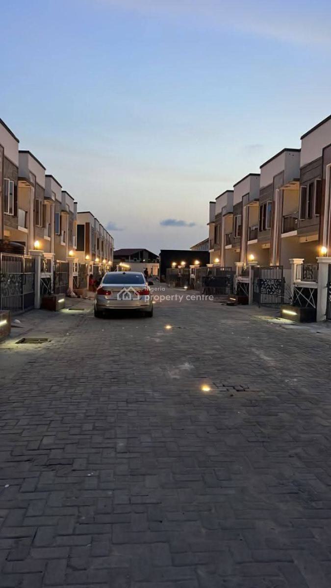 New Luxurious 4bed Terrace Semi Detached Duplex Ajah/ Royal Garden, Besides Royal Gardens Estate, Ajah Lekki Lagos., Ajah, Lagos, Terraced Duplex for Rent