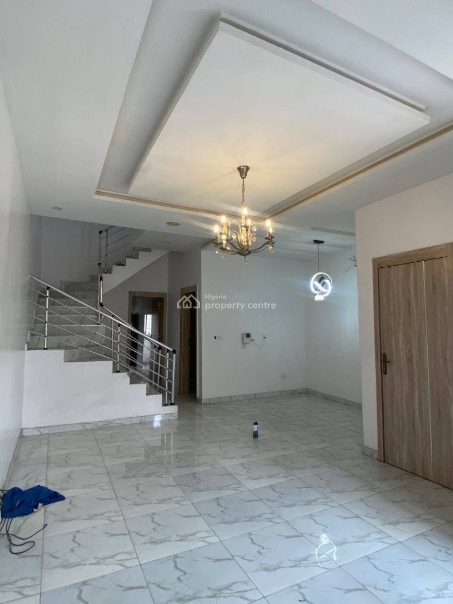 Beautiful and Sharp 4 Bedroom Semi Detached Duplex with Its Own Gate, Chevron, Lekki, Lagos, Semi-detached Duplex for Rent
