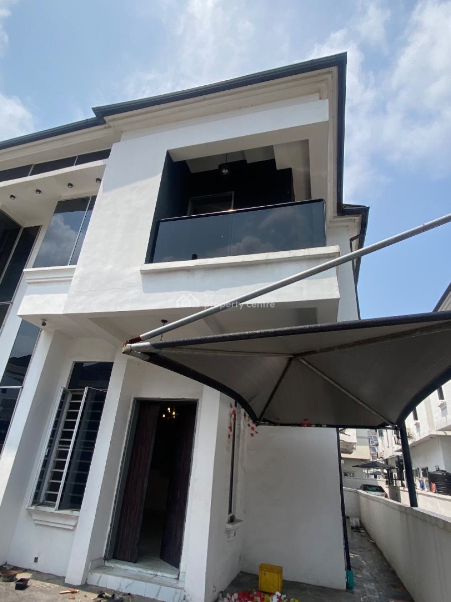 Beautiful and Sharp 4 Bedroom Semi Detached Duplex with Its Own Gate, Chevron, Lekki, Lagos, Semi-detached Duplex for Rent