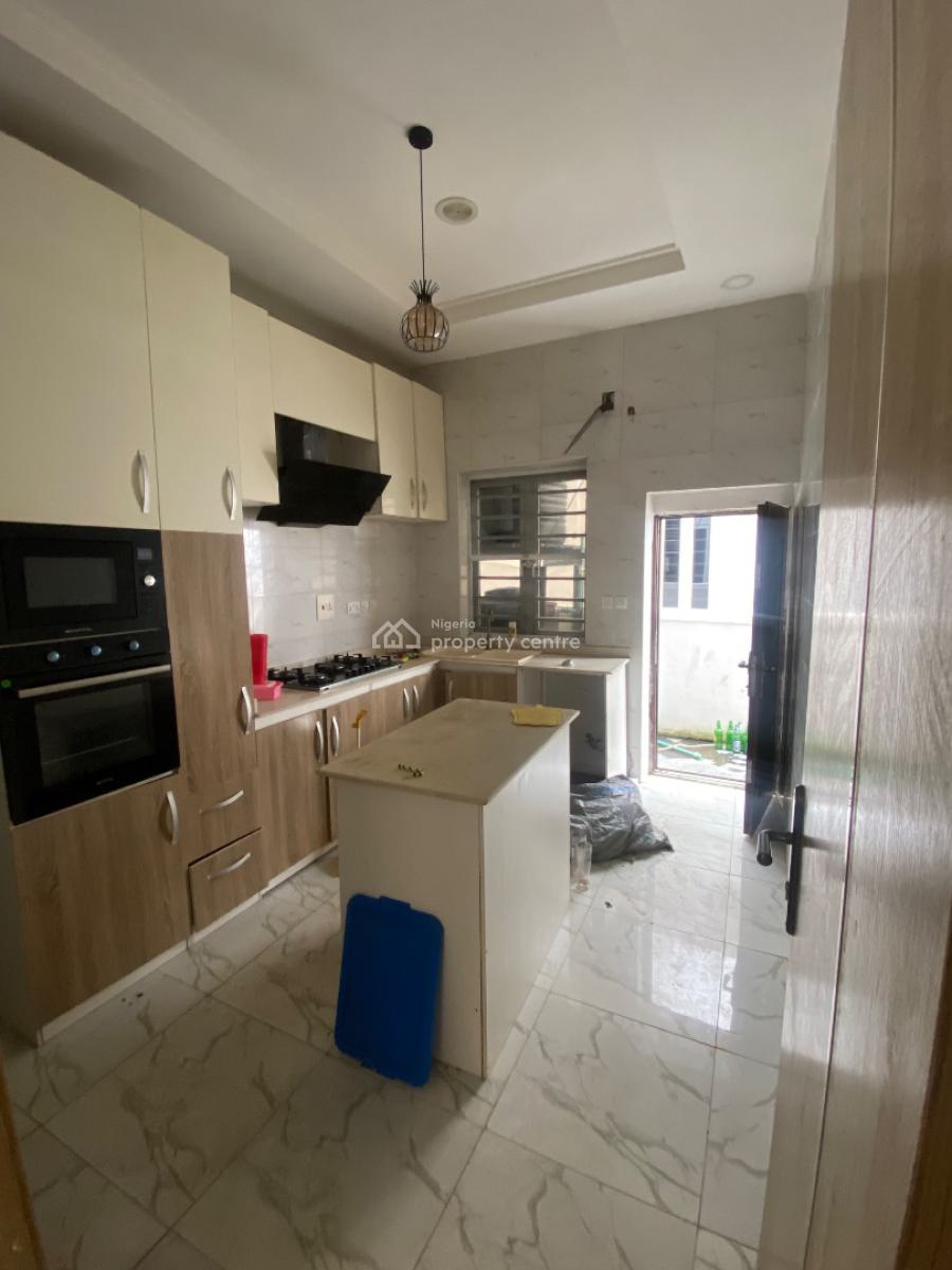 Beautiful and Sharp 4 Bedroom Semi Detached Duplex with Its Own Gate, Chevron, Lekki, Lagos, Semi-detached Duplex for Rent