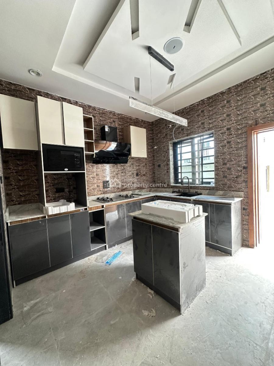 Unique 4  Bedroom Fully Detached Duplex with Bq & Pool., Abraham Adesanya, Ajah, Lagos, Detached Duplex for Sale