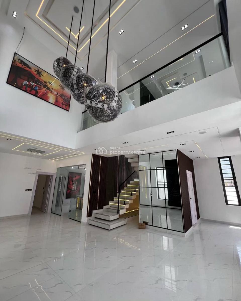 Exquisite 5-bedroom Luxury Triplex with Private Bq, Ajah, Lagos, Detached Duplex for Sale