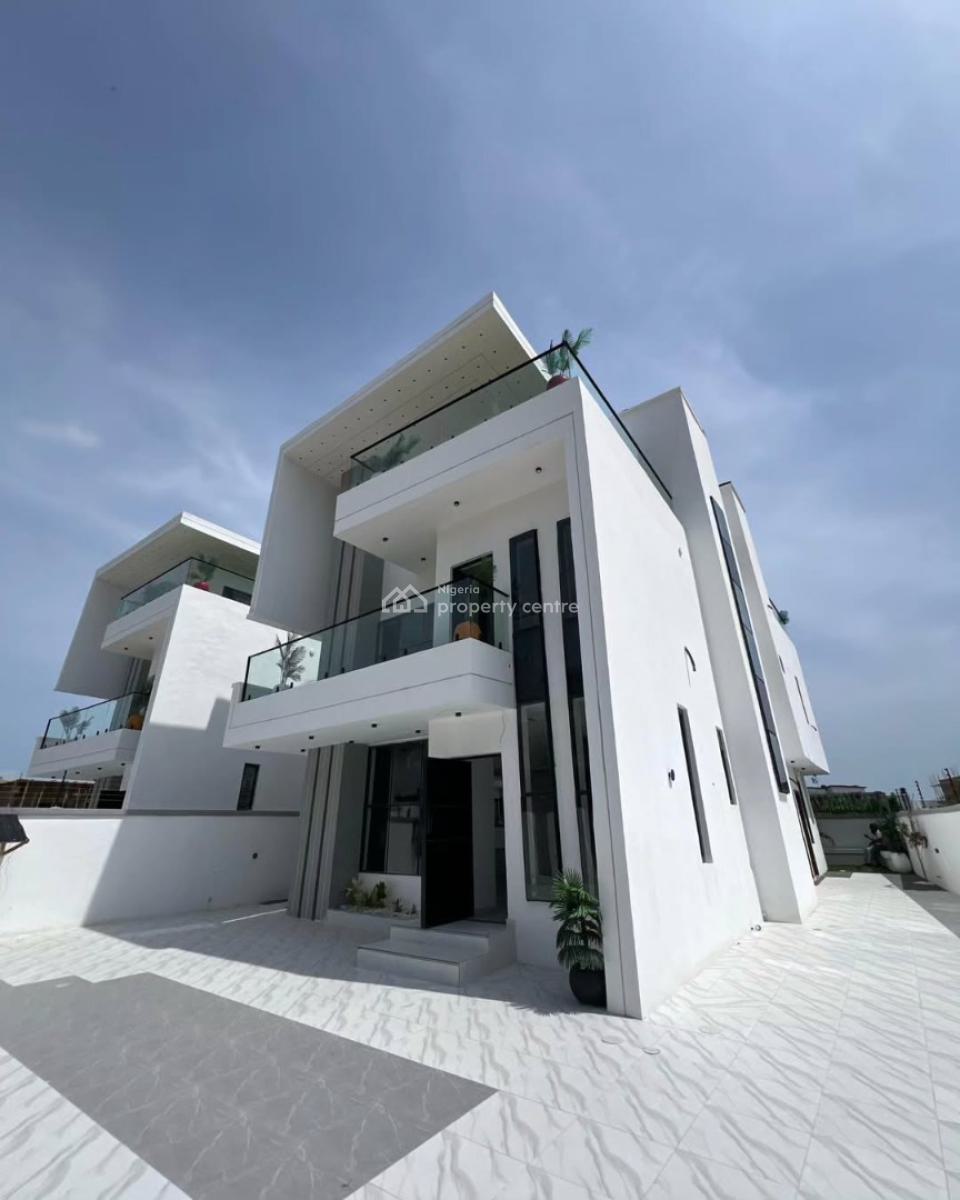 Exquisite 5-bedroom Luxury Triplex with Private Bq, Ajah, Lagos, Detached Duplex for Sale