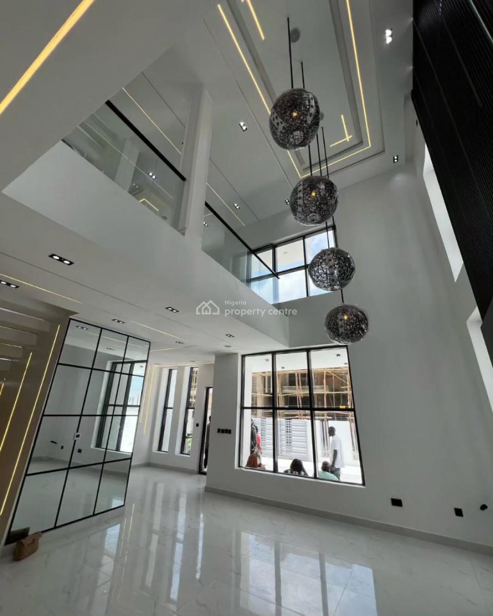 Exquisite 5-bedroom Luxury Triplex with Private Bq, Ajah, Lagos, Detached Duplex for Sale