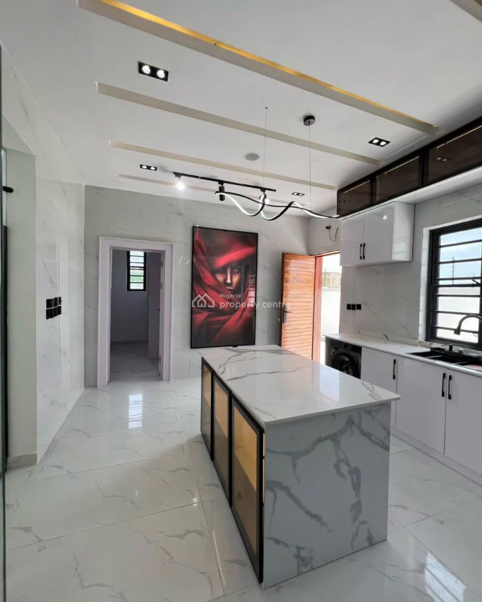 Exquisite 5-bedroom Luxury Triplex with Private Bq, Ajah, Lagos, Detached Duplex for Sale