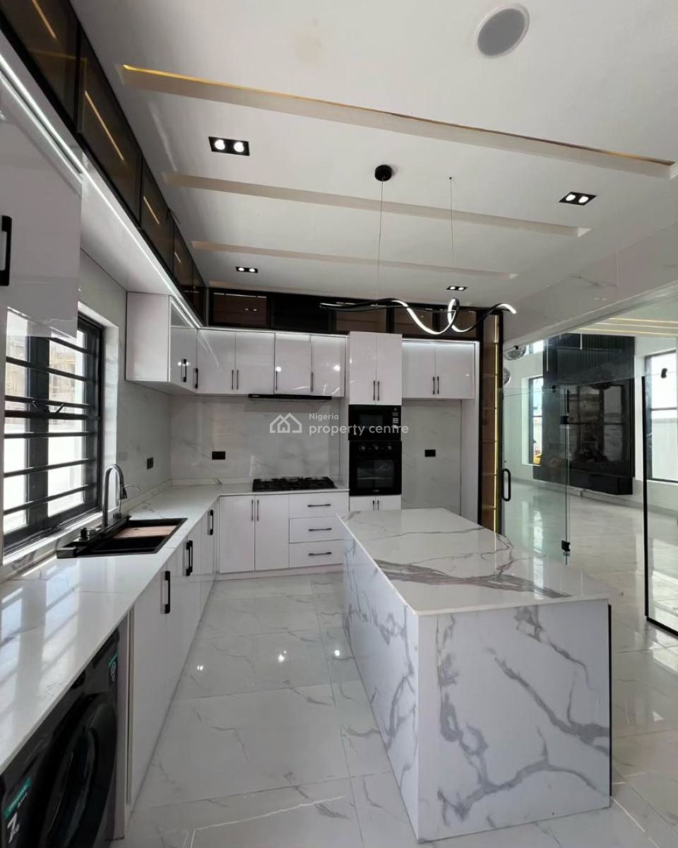 Exquisite 5-bedroom Luxury Triplex with Private Bq, Ajah, Lagos, Detached Duplex for Sale