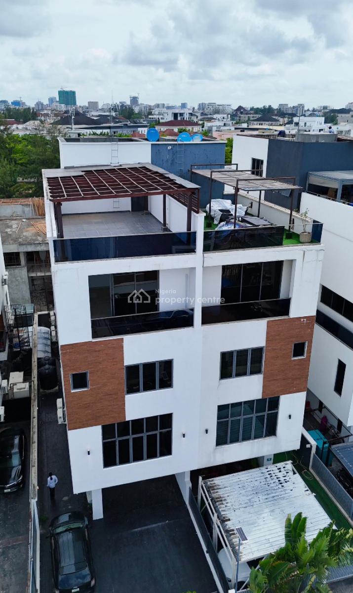 Exquisitely Detailed 5 Semi Detached with  Water View and Pool, Banana Island, Ikoyi, Lagos, Semi-detached Duplex for Sale