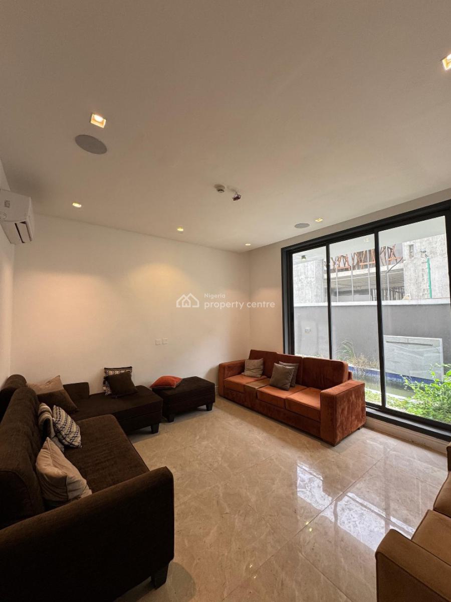 Exquisitely Detailed 5 Semi Detached with  Water View and Pool, Banana Island, Ikoyi, Lagos, Semi-detached Duplex for Sale