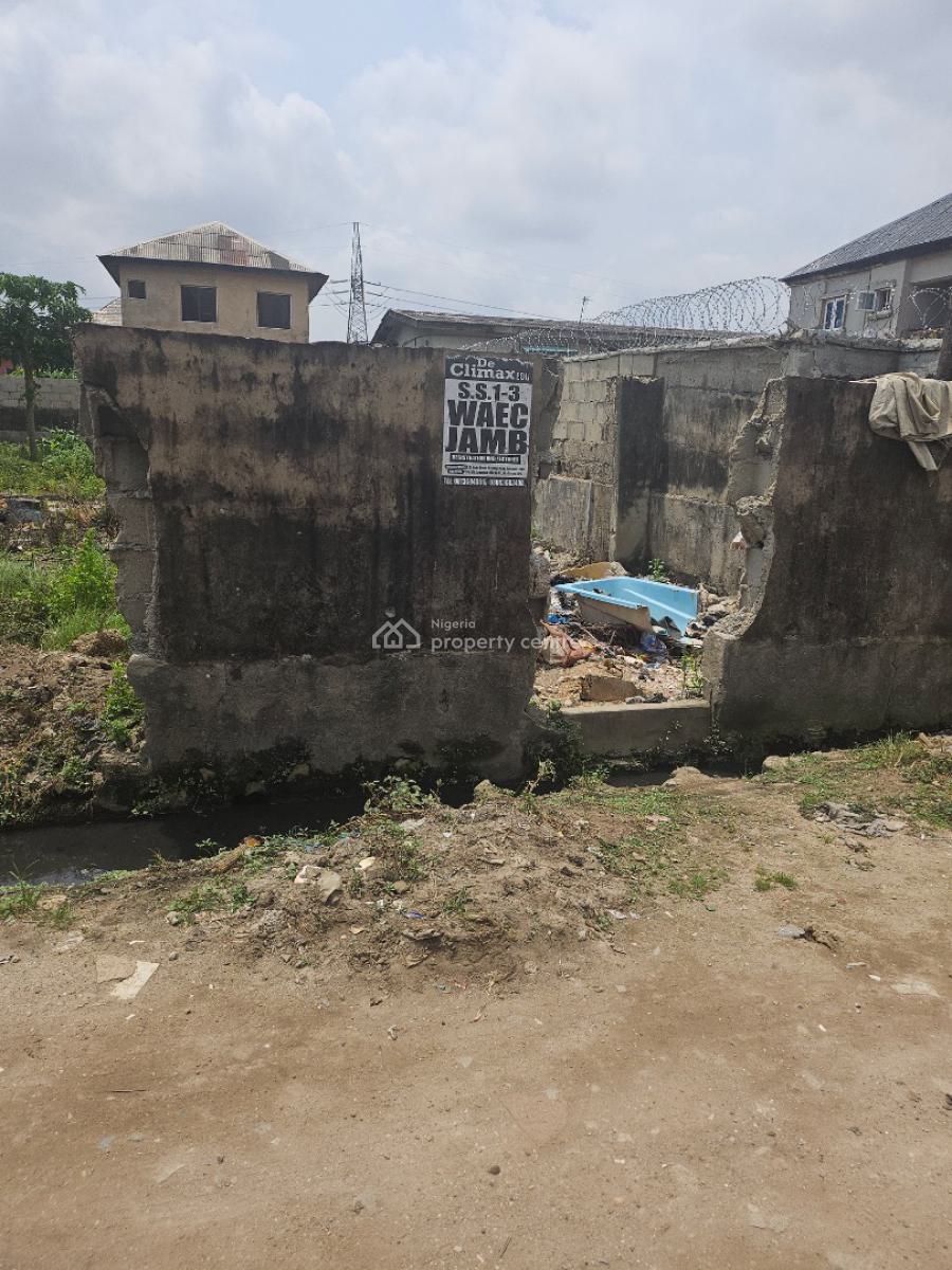 Half Plot Available, Ijeshatedo, Surulere, Lagos, Residential Land for Sale