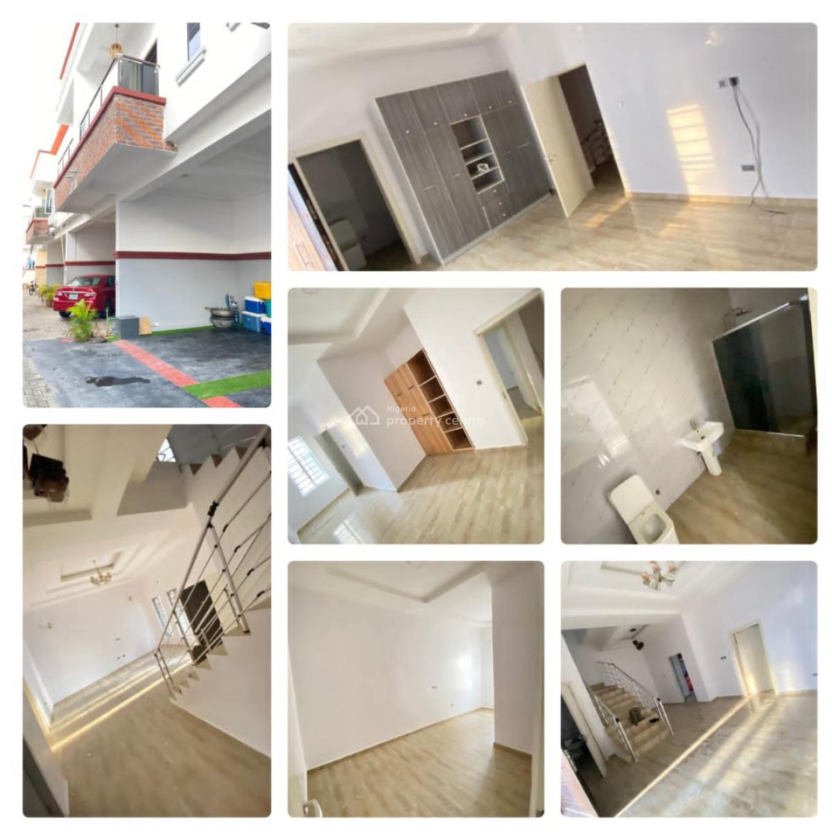 Luxury 4 Bedroom Duplex, Orchid, Chevron, Lekki, Lagos, Terraced Duplex for Rent