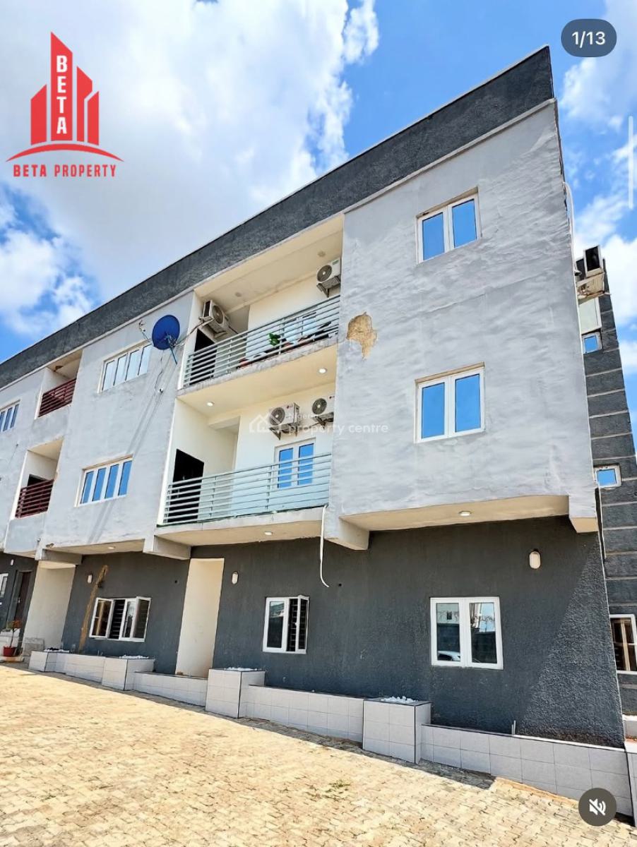 3 Bedroom Apartment with Bq, Wuye, Abuja, Flat / Apartment for Rent