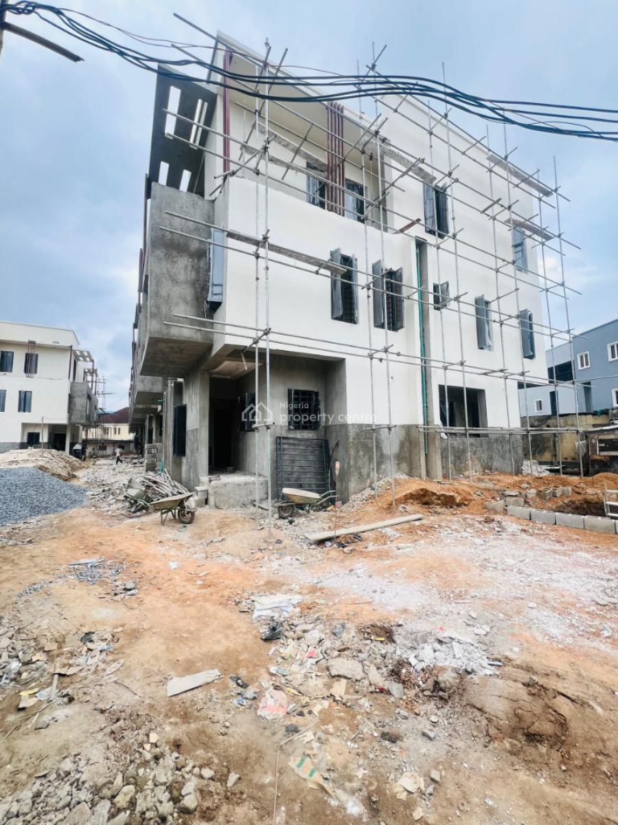 Nicely Built 5 Bedroom Terrace Duplex Plus Bq, Pool, Study, Gym, Ikeja Gra, Ikeja, Lagos, Terraced Duplex for Sale