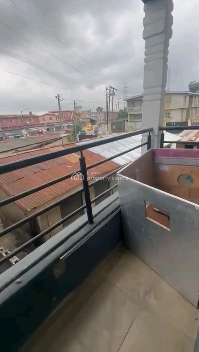 Decent Mini Upflat with 1t1b All Tilled with Kitchen Cabs Pop, Soluyi, Gbagada, Lagos, Mini Flat (room and Parlour) for Rent