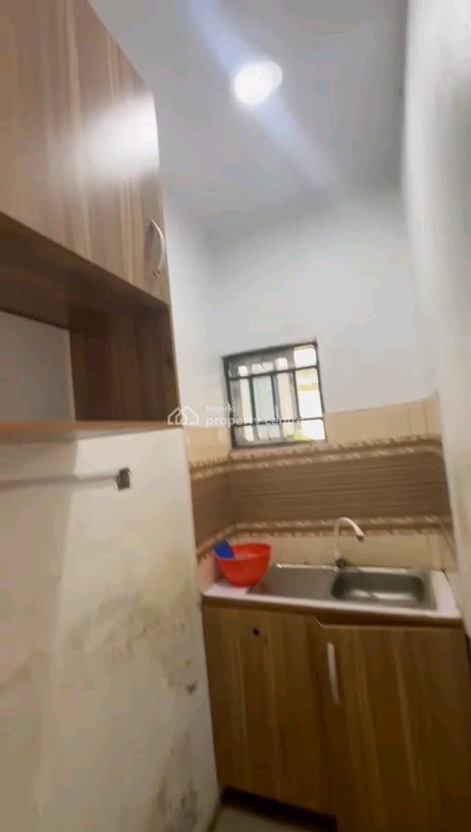 Decent Mini Upflat with 1t1b All Tilled with Kitchen Cabs Pop, Soluyi, Gbagada, Lagos, Mini Flat (room and Parlour) for Rent