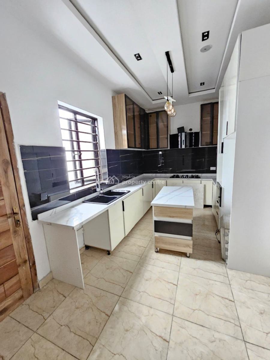 Luxury Contemporary 4 Bedroom Deluxe Detached Duplex with Bq, Ajah, Lekki, Lagos, House for Sale