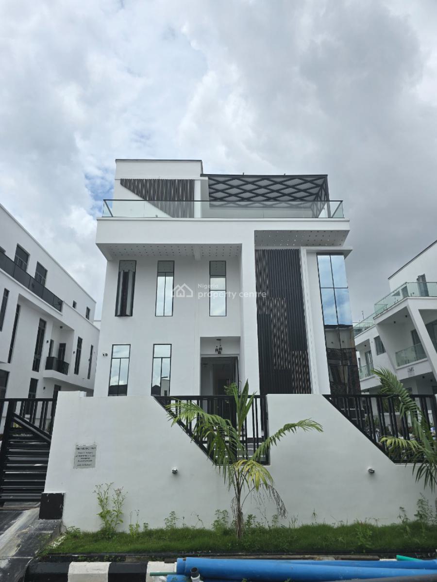 for Those Seeking a Residence That Commands Immediate Respect, Osapa, Lekki, Lagos, Detached Duplex for Sale