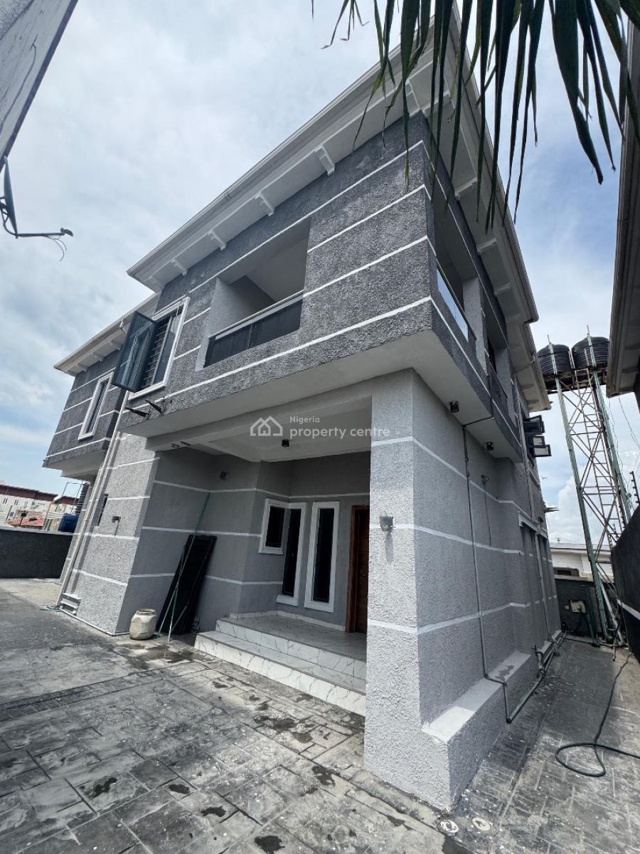 5 Bedroom Fully Detached Duplex with 1 Service Quarters, Osapa, Lekki, Lagos, Detached Duplex for Rent