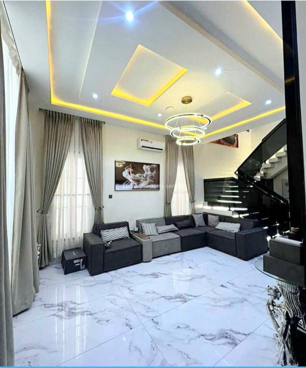 Fully Furnished 4 Bedroom Detached Duplex with a Bq, Freedom Way, Lekki Phase 1, Lekki, Lagos, Detached Duplex for Sale