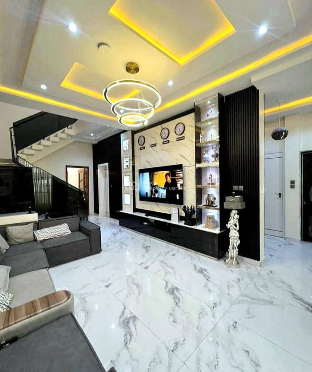 Fully Furnished 4 Bedroom Detached Duplex with a Bq, Freedom Way, Lekki Phase 1, Lekki, Lagos, Detached Duplex for Sale