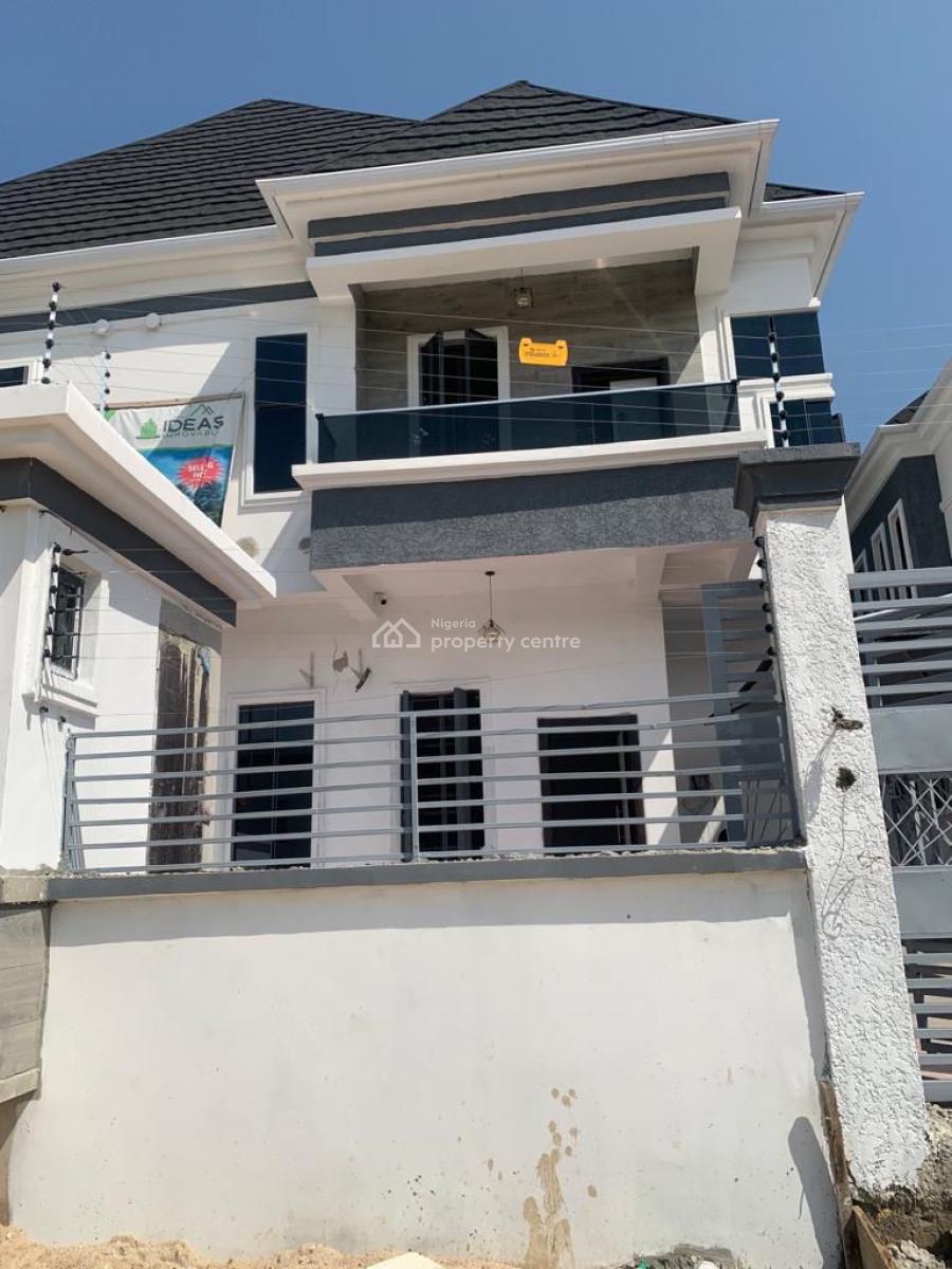 a Self Compound 4 Bedrooms Semi Detached Duplex with Bq, Orchid Road Lekki /gated Estate, Lekki Phase 2, Lekki, Lagos, Semi-detached Duplex for Rent