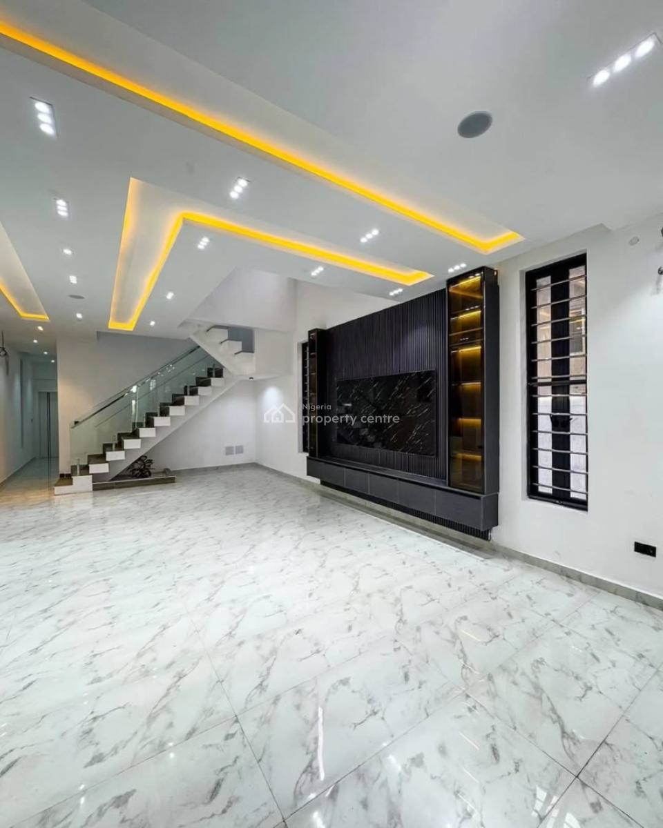 a Statement of Refined Luxury -- Fully-detached 5-bedroom Masterpiece, Idado, Lekki, Lagos, Detached Duplex for Sale