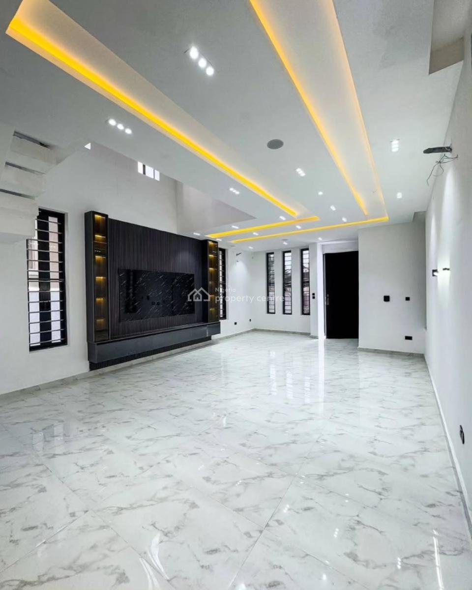 a Statement of Refined Luxury -- Fully-detached 5-bedroom Masterpiece, Idado, Lekki, Lagos, Detached Duplex for Sale