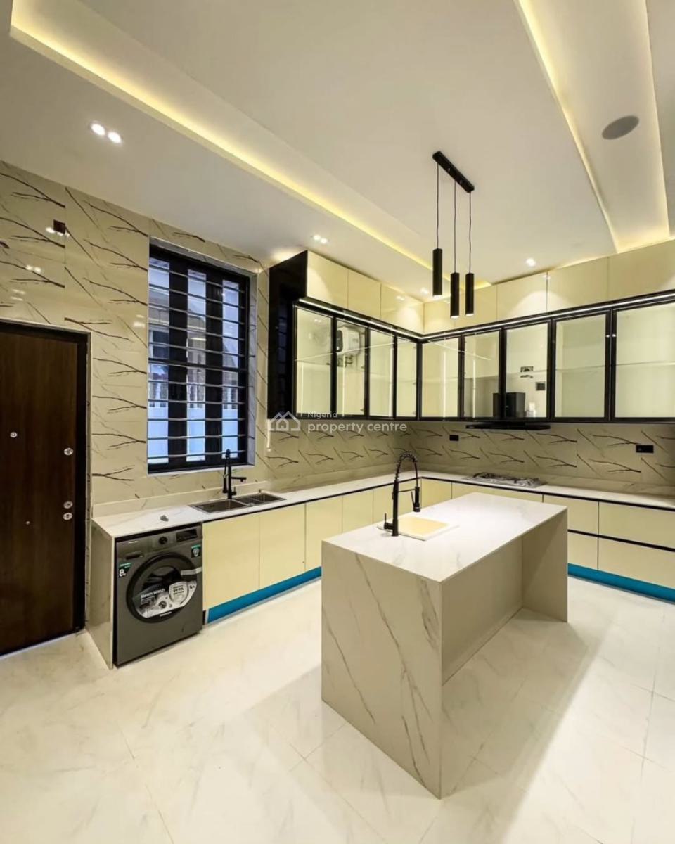 a Statement of Refined Luxury -- Fully-detached 5-bedroom Masterpiece, Idado, Lekki, Lagos, Detached Duplex for Sale