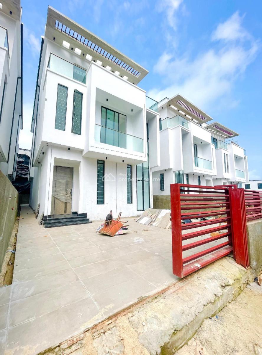 Aesthetically Pleasing 5 Bedroom Duplex with a Bq, Chevron, Lekki, Lagos, House for Sale