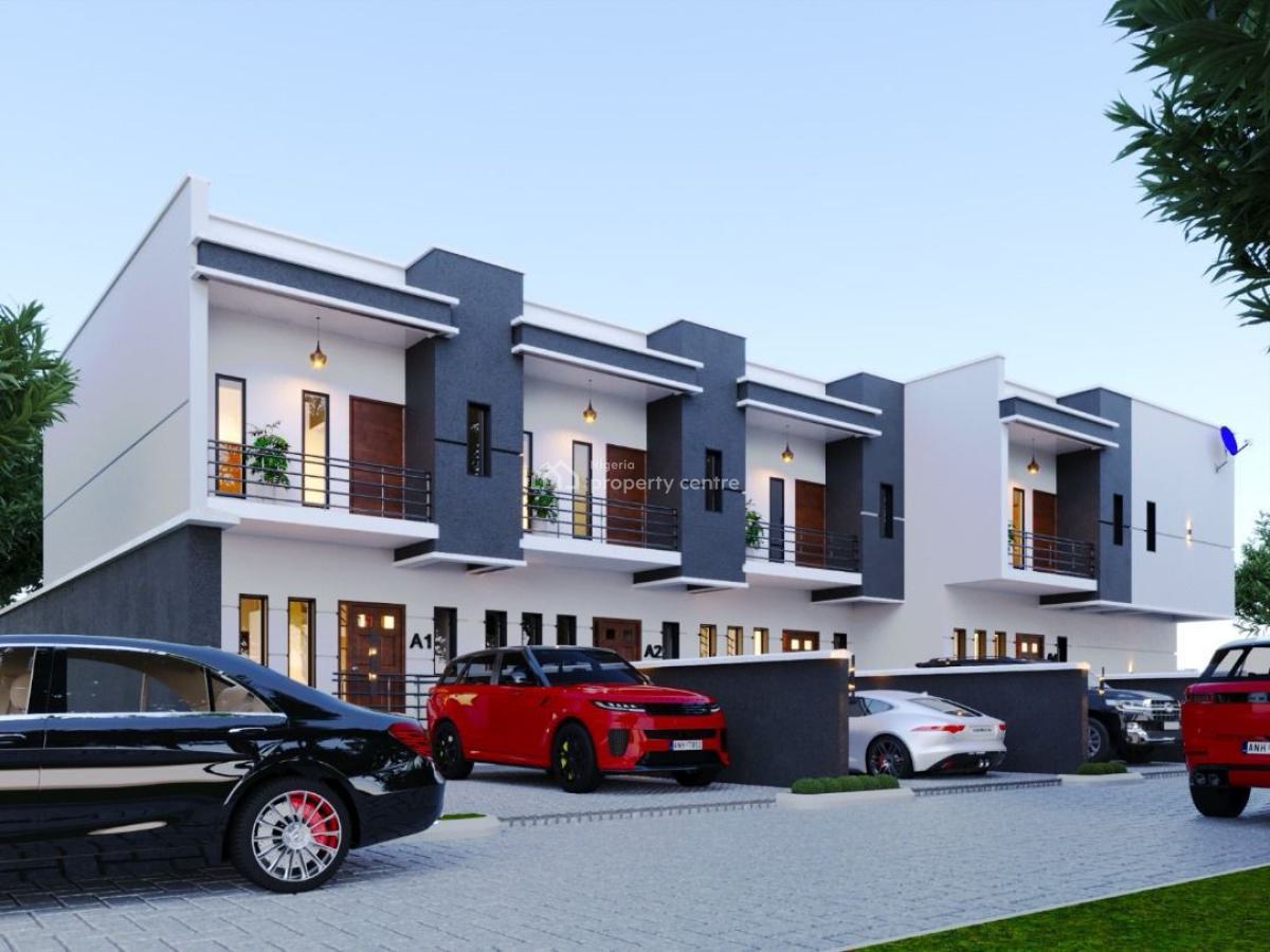 2 Bedrooms Terrace Duplex with Self Compound, Ajah, Lekki, Lagos, Terraced Duplex for Sale