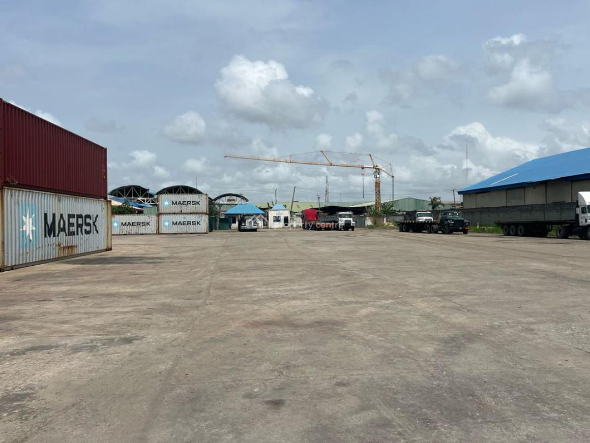 Warehouse on a Land Measuring 49,514sqm, Sanya Bus Stop By Cele Apapa Oshodi Expressway, Apapa, Lagos, Warehouse for Sale