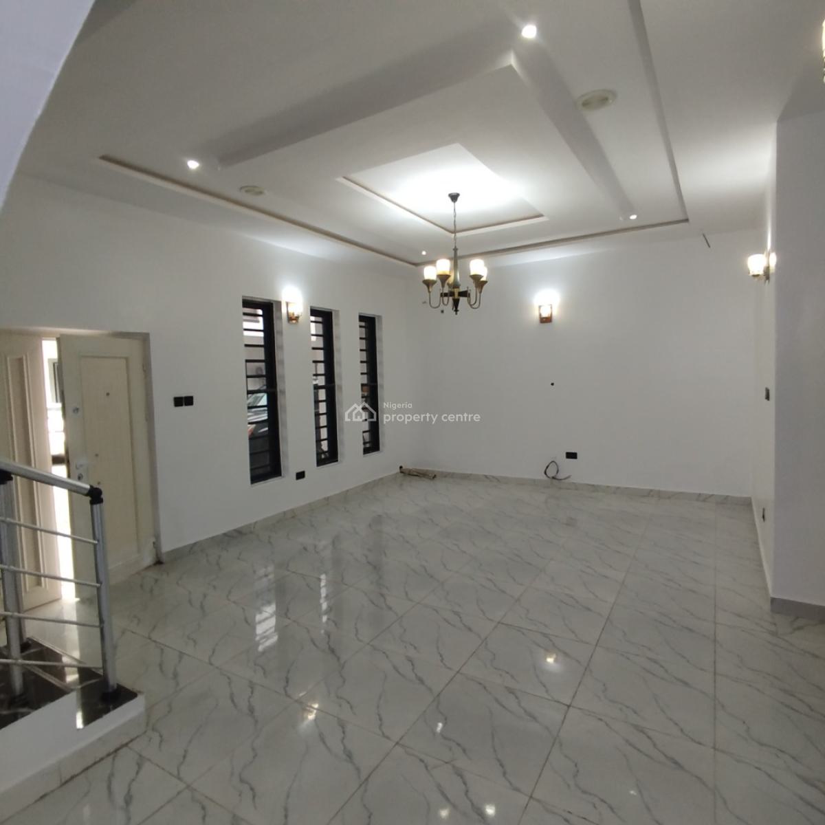 Fantastic 4 Bedroom Terrace Duplex, Estate Near Royal Pine Estate, Orchid Road, Lekki Expressway, Lekki, Lagos, Terraced Duplex for Rent
