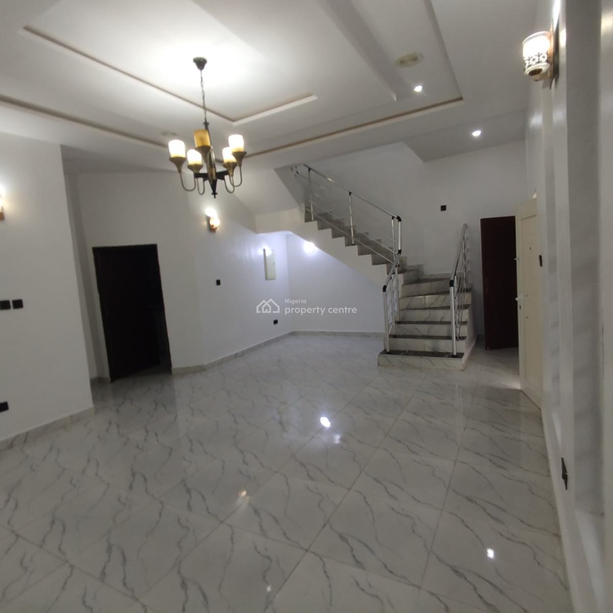 Fantastic 4 Bedroom Terrace Duplex, Estate Near Royal Pine Estate, Orchid Road, Lekki Expressway, Lekki, Lagos, Terraced Duplex for Rent