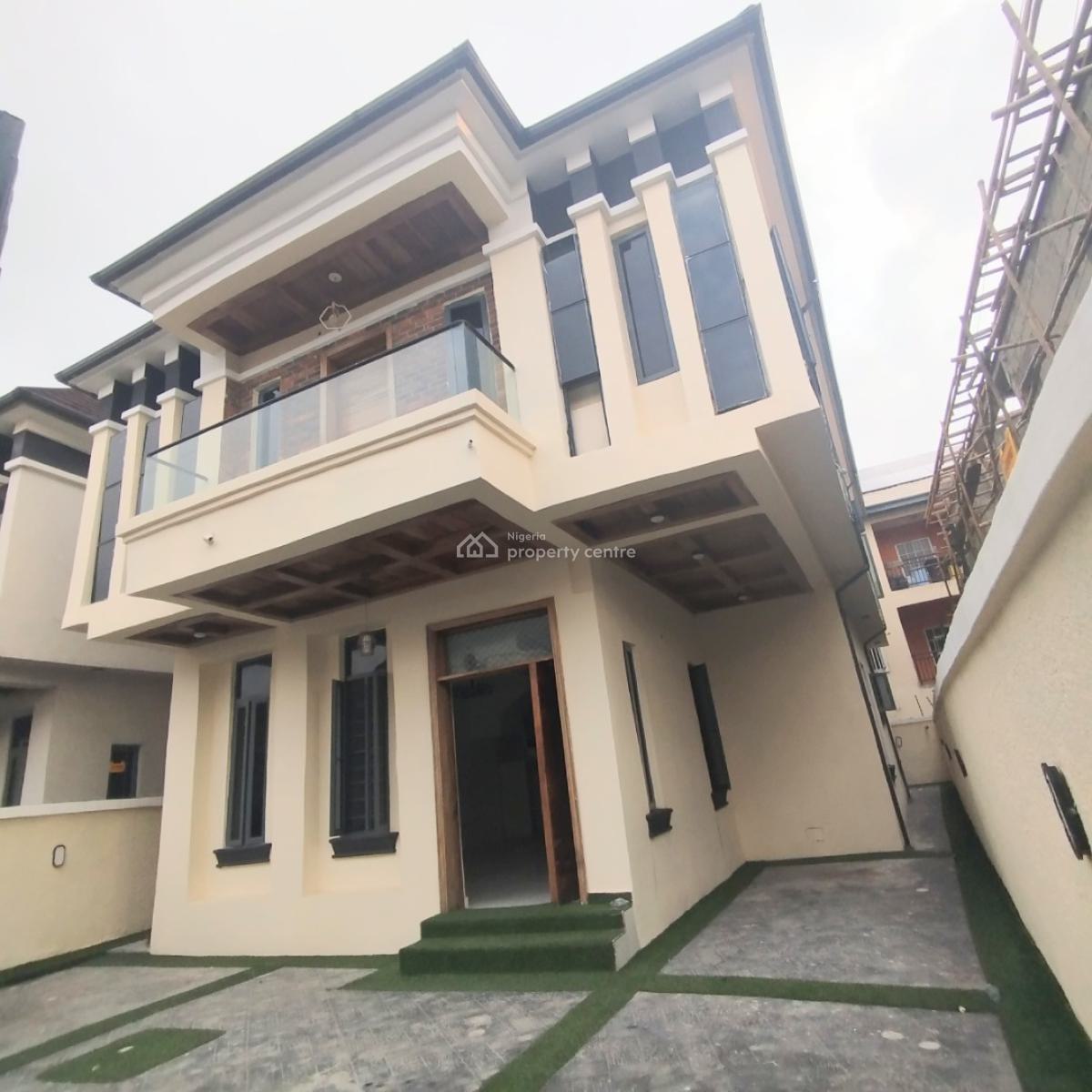 Luxury Spacious 5 Bedroom Fully Detached Duplex with Bq, Conservation Road, Lekki Expressway, Lekki, Lagos, Detached Duplex for Rent
