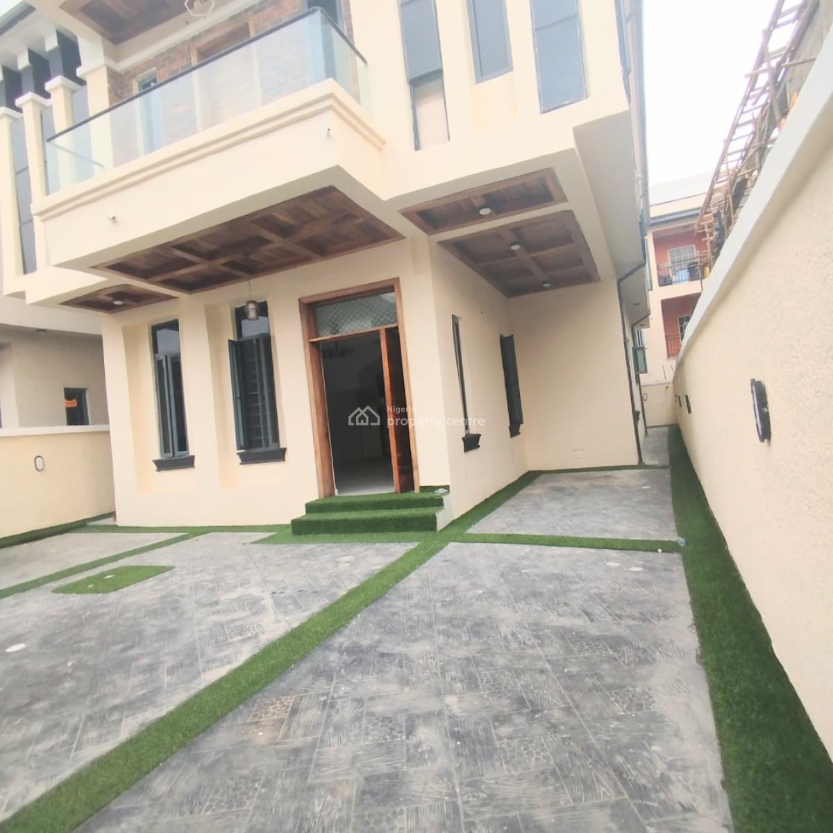 Luxury Spacious 5 Bedroom Fully Detached Duplex with Bq, Conservation Road, Lekki Expressway, Lekki, Lagos, Detached Duplex for Rent