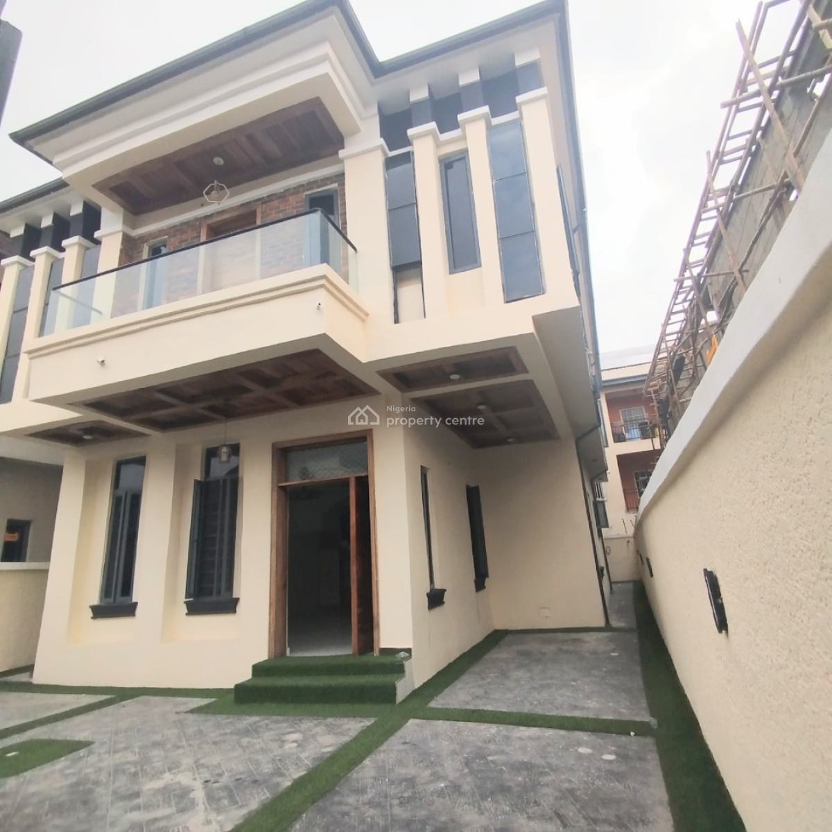 Luxury Spacious 5 Bedroom Fully Detached Duplex with Bq, Conservation Road, Lekki Expressway, Lekki, Lagos, Detached Duplex for Rent