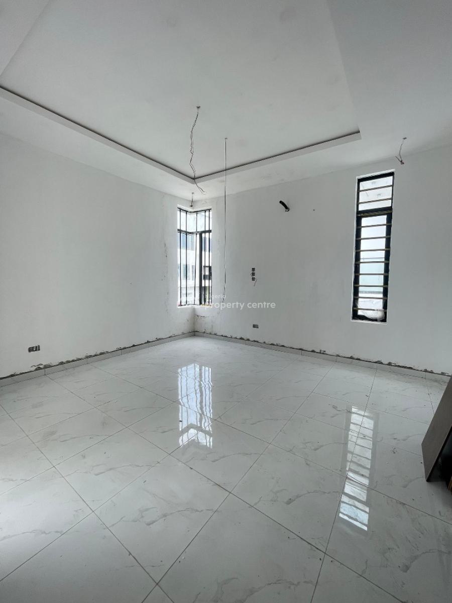 Excellent 4 Bedroom Fully Detached Duplex with Open Top Terrace and Bq, Chevron, Lekki, Lagos, House for Sale