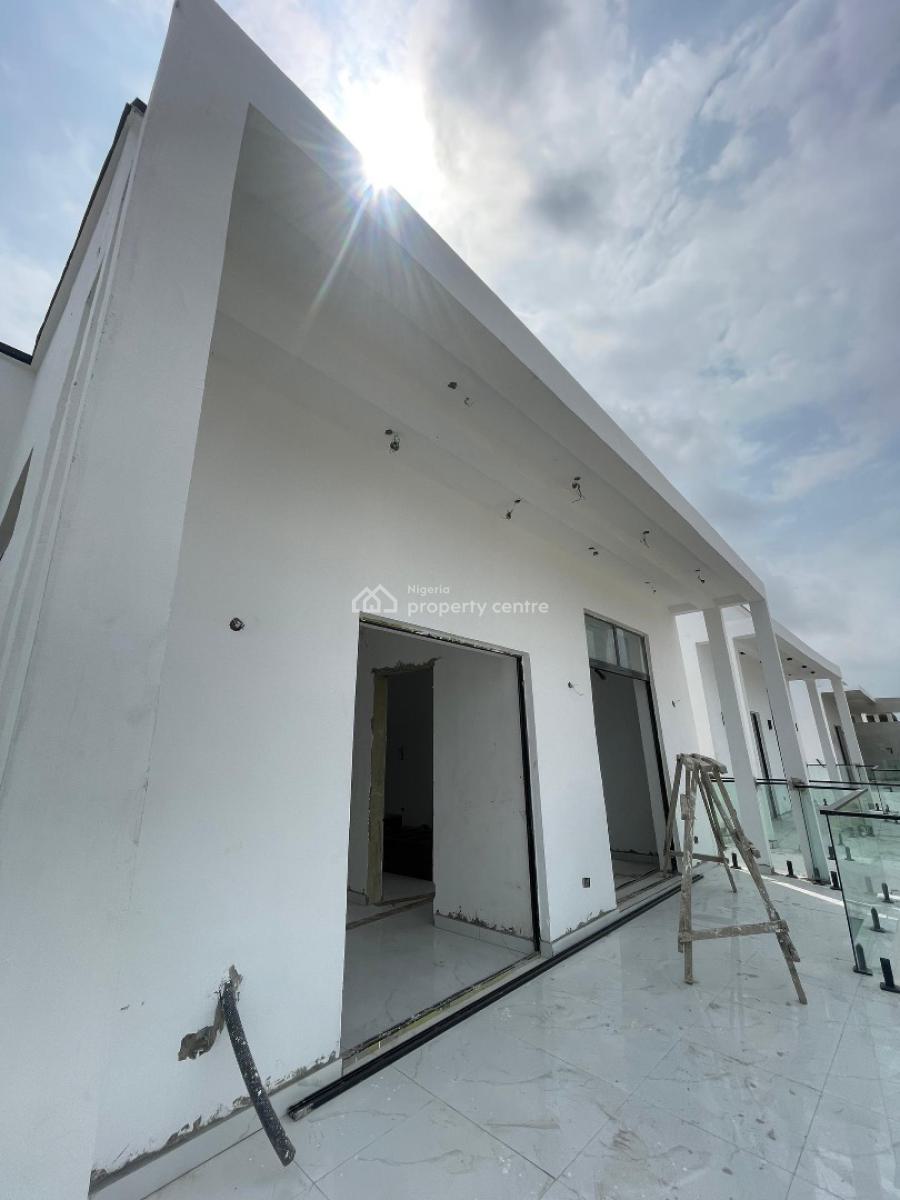 Excellent 4 Bedroom Fully Detached Duplex with Open Top Terrace and Bq, Chevron, Lekki, Lagos, House for Sale