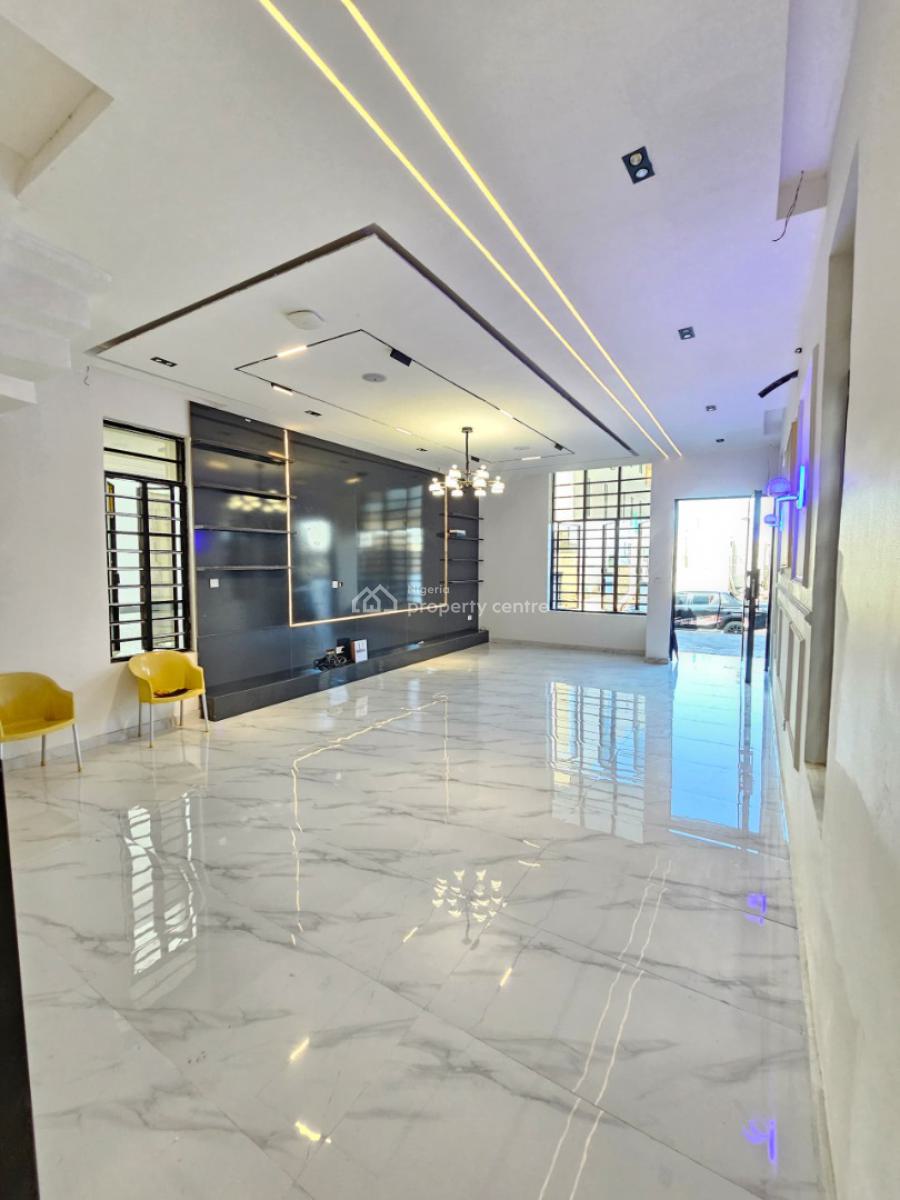 Luxurious Deluxe 5 Bedroom Fully Detached Duplex with Bq, Chevron, Lekki, Lagos, Detached Duplex for Sale