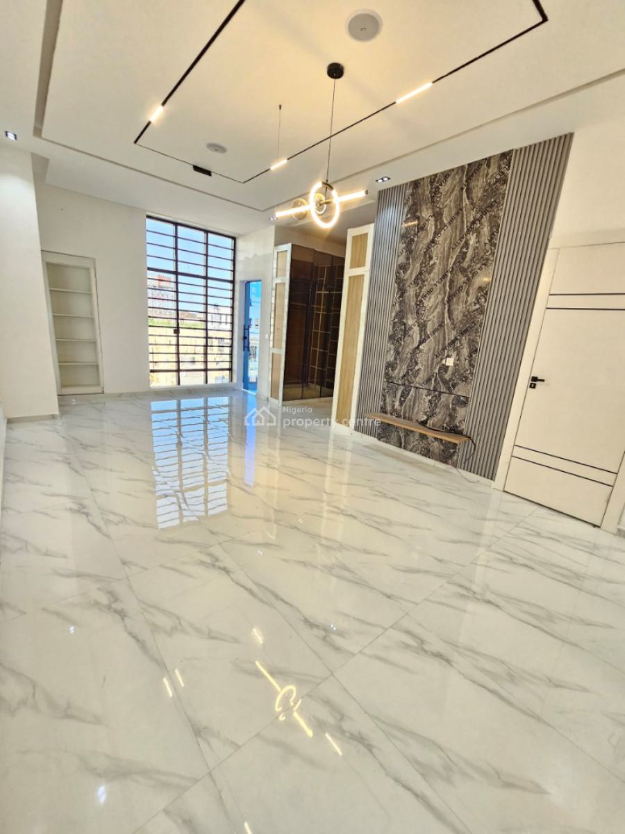 Luxurious Deluxe 5 Bedroom Fully Detached Duplex with Bq, Chevron, Lekki, Lagos, Detached Duplex for Sale