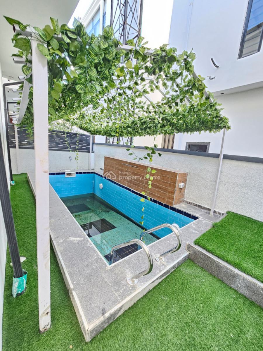 Luxurious Deluxe 5 Bedroom Fully Detached Duplex with Bq, Chevron, Lekki, Lagos, Detached Duplex for Sale