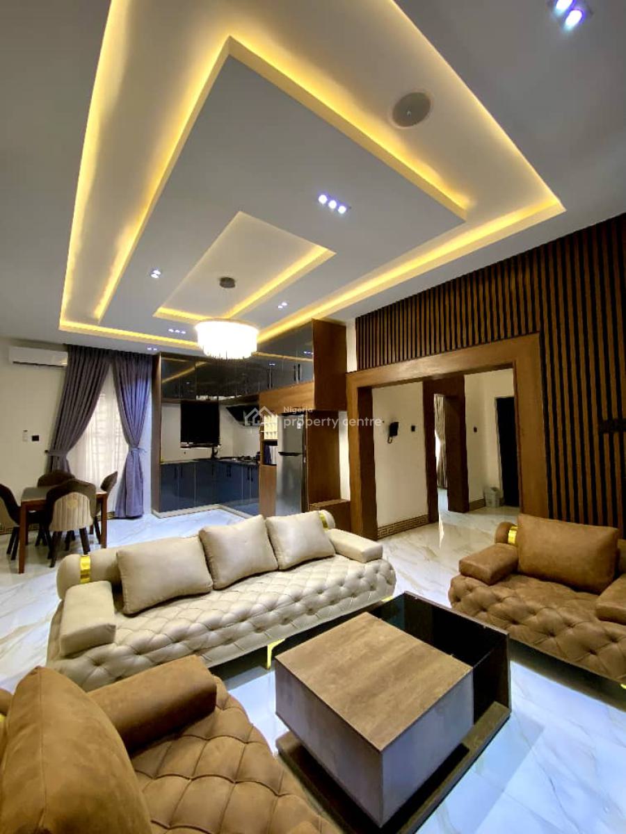 Fully Furnished 2-bedroom Apartment, Medina Estate, Gbagada, Lagos, Semi-detached Duplex Short Let