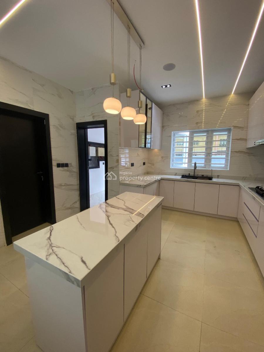 Contemporary 5 Bedroom Detached Duplex with B.q, Osapa, Lekki, Lagos, Detached Duplex for Sale