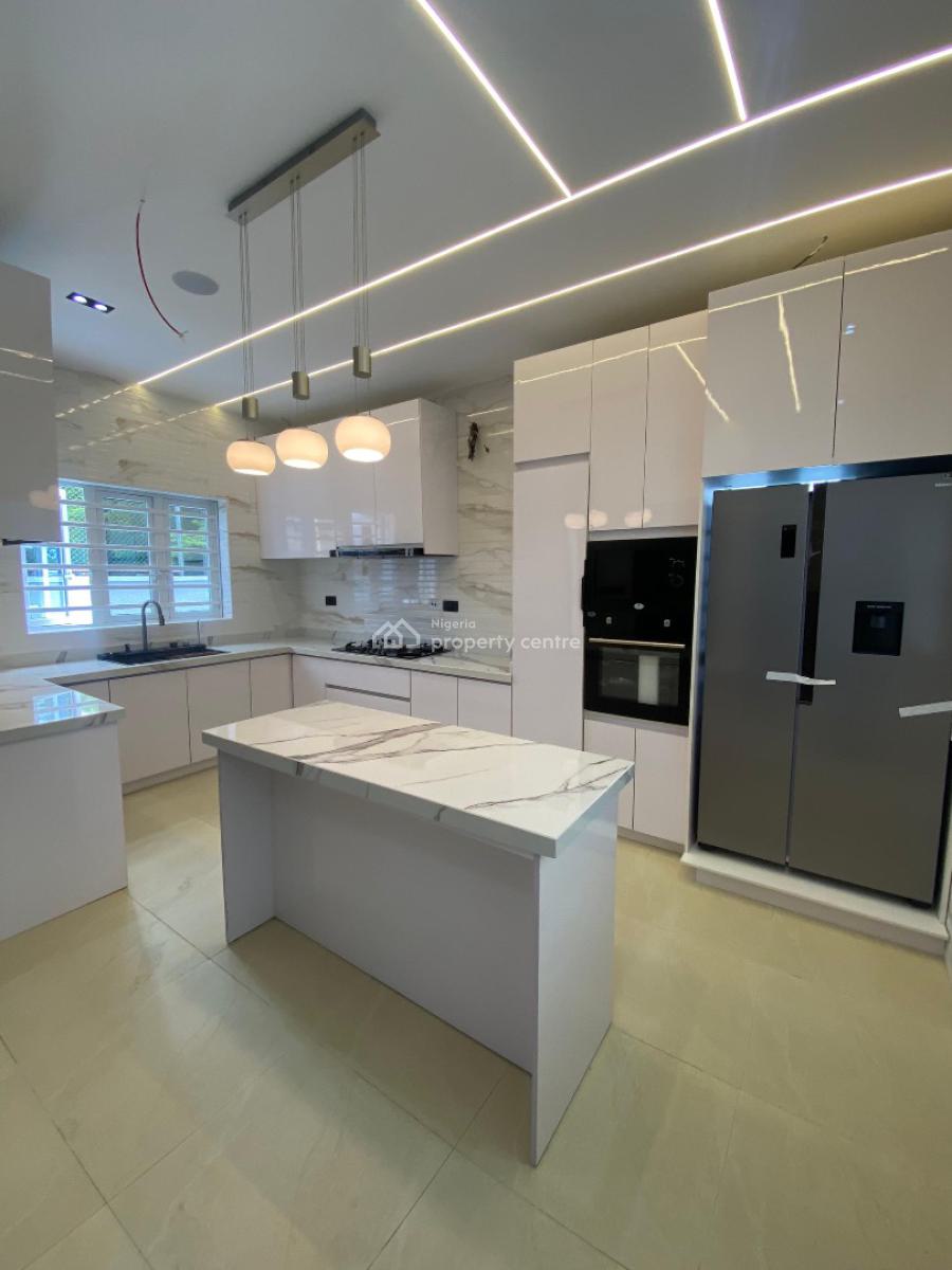 Contemporary 5 Bedroom Detached Duplex with B.q, Osapa, Lekki, Lagos, Detached Duplex for Sale