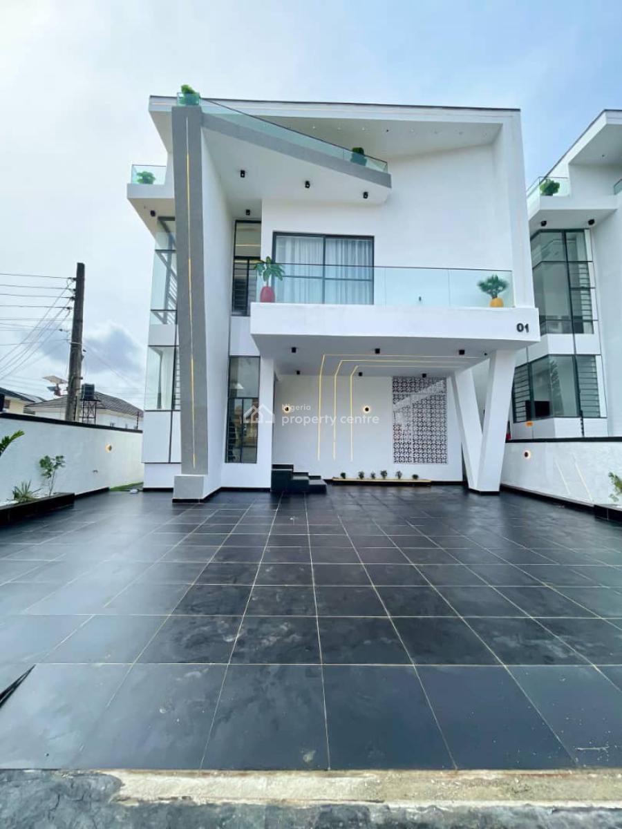 Luxury 5 Bedroom Smart Home with Swimming Pool and Bq, Idado, Lekki, Lagos, Detached Duplex for Sale