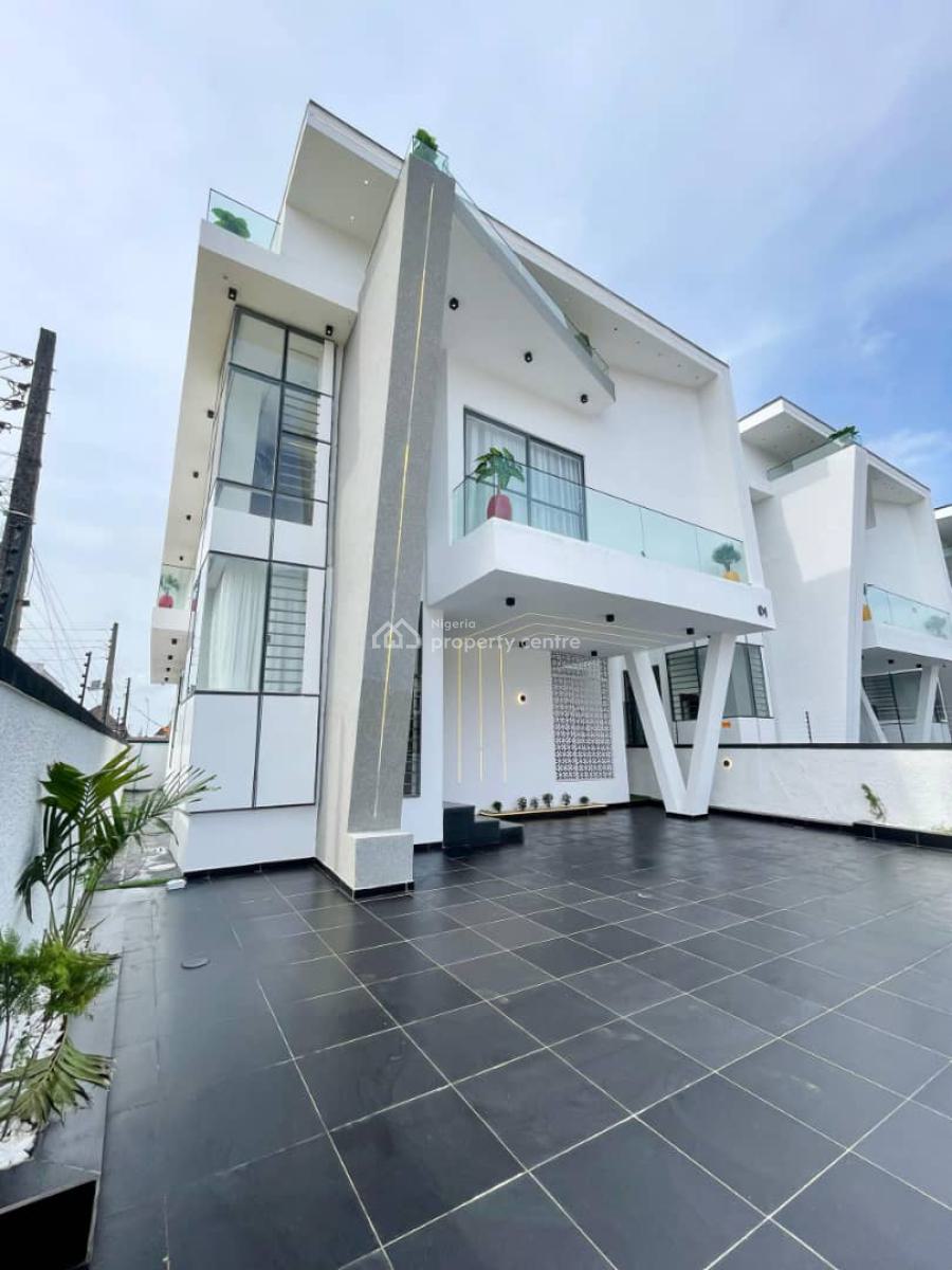 Luxury 5 Bedroom Smart Home with Swimming Pool and Bq, Idado, Lekki, Lagos, Detached Duplex for Sale