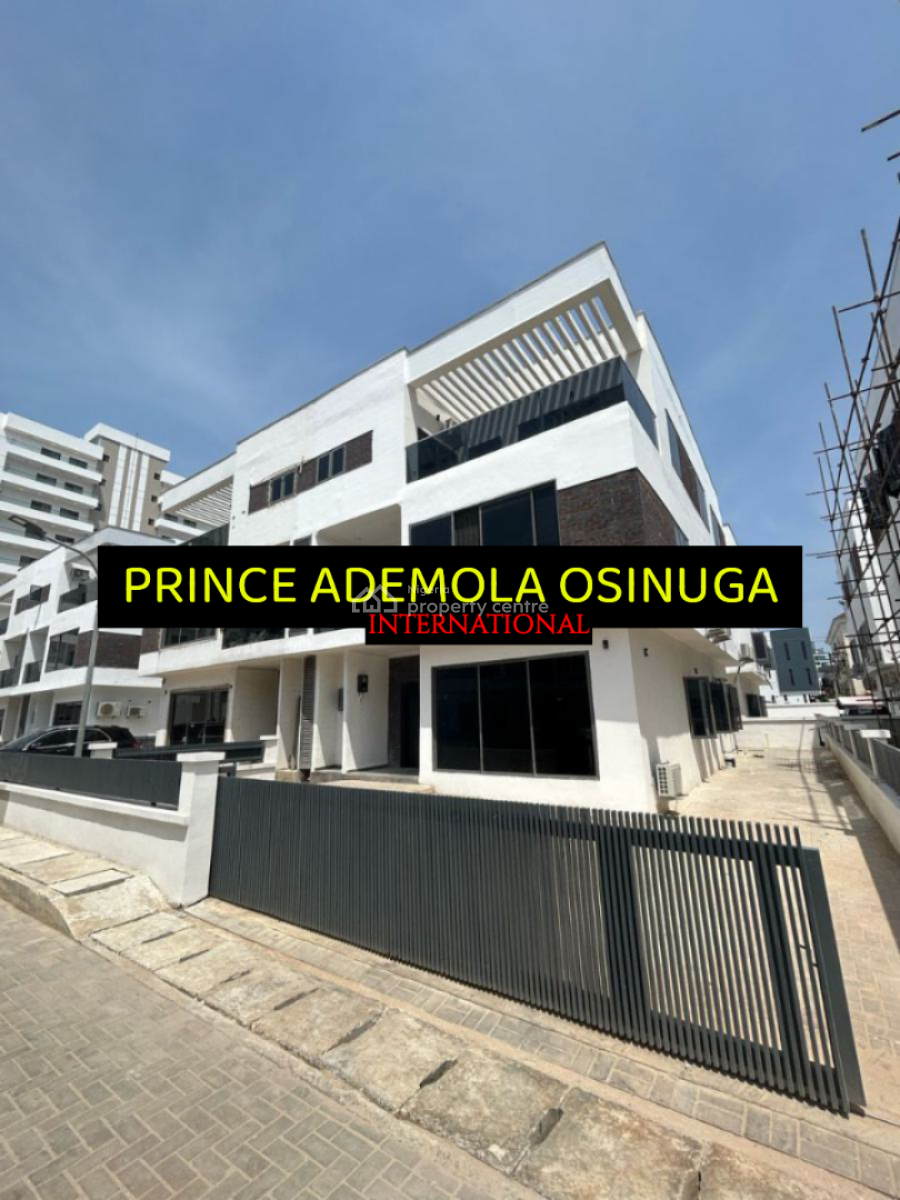 New & Luxury 4 Bedroom Semi Detached House + Bq, Off Banana Island Road Ikoyi, Ikoyi, Lagos, Semi-detached Duplex for Rent