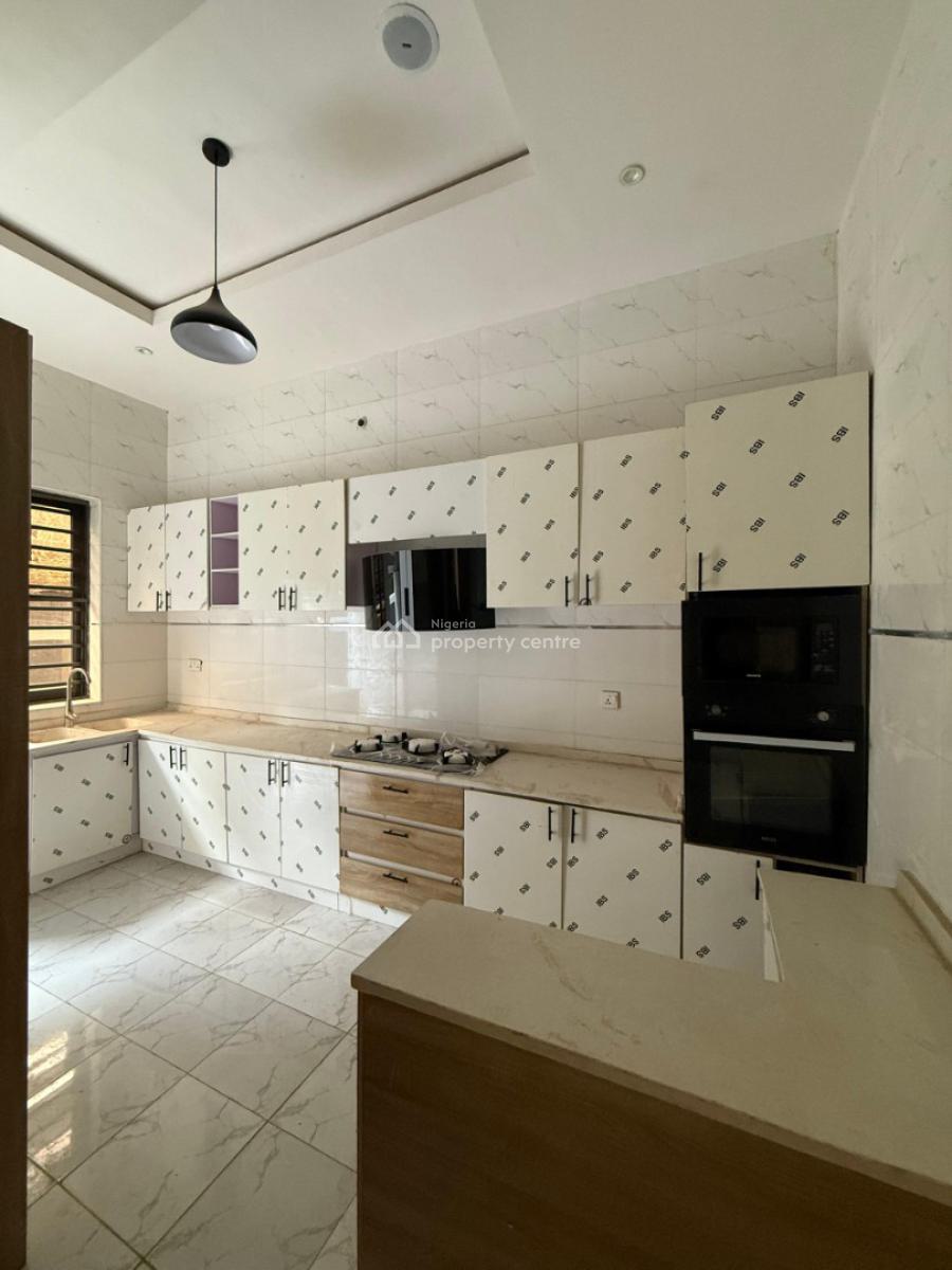Newly Built 4 Bedroom Terrace House  with Swimming Pool, Ikota Villa Estate By Mega Chicken Very Close to The Road., Ikota, Lekki, Lagos, Terraced Duplex for Sale