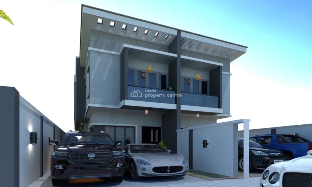 Brand New 4 Bedroom Semi Detached House, New Road, Lekki, Lagos, Semi-detached Duplex for Sale