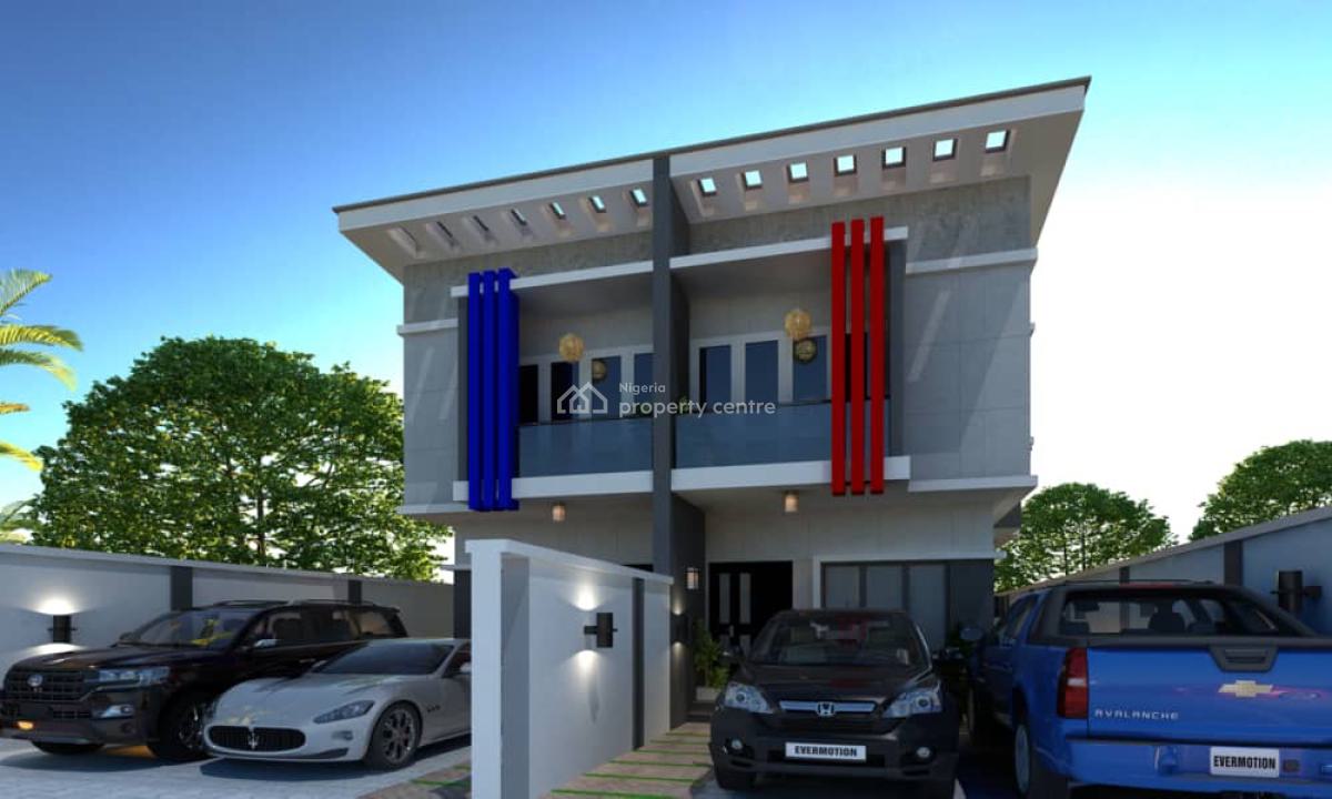 Brand New 4 Bedroom Semi Detached House, New Road, Lekki, Lagos, Semi-detached Duplex for Sale