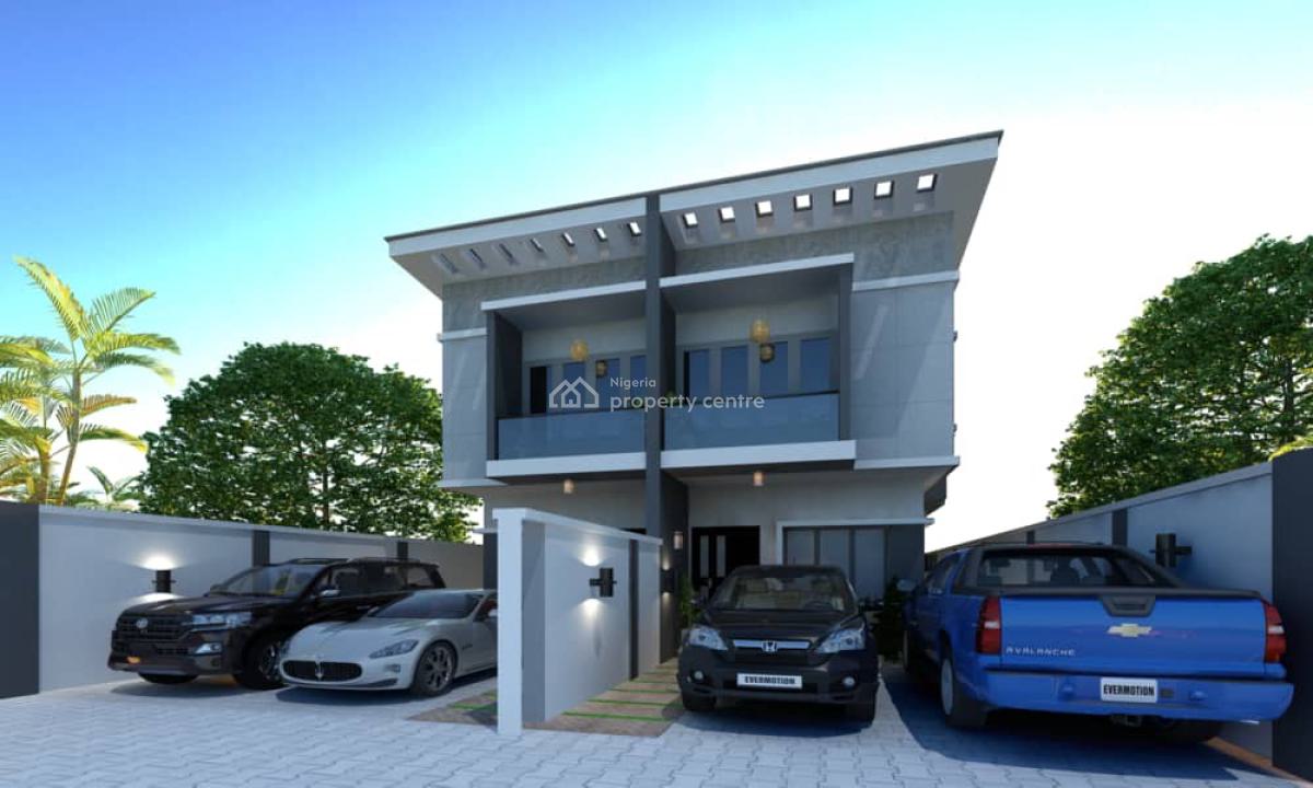 Brand New 4 Bedroom Semi Detached House, New Road, Lekki, Lagos, Semi-detached Duplex for Sale